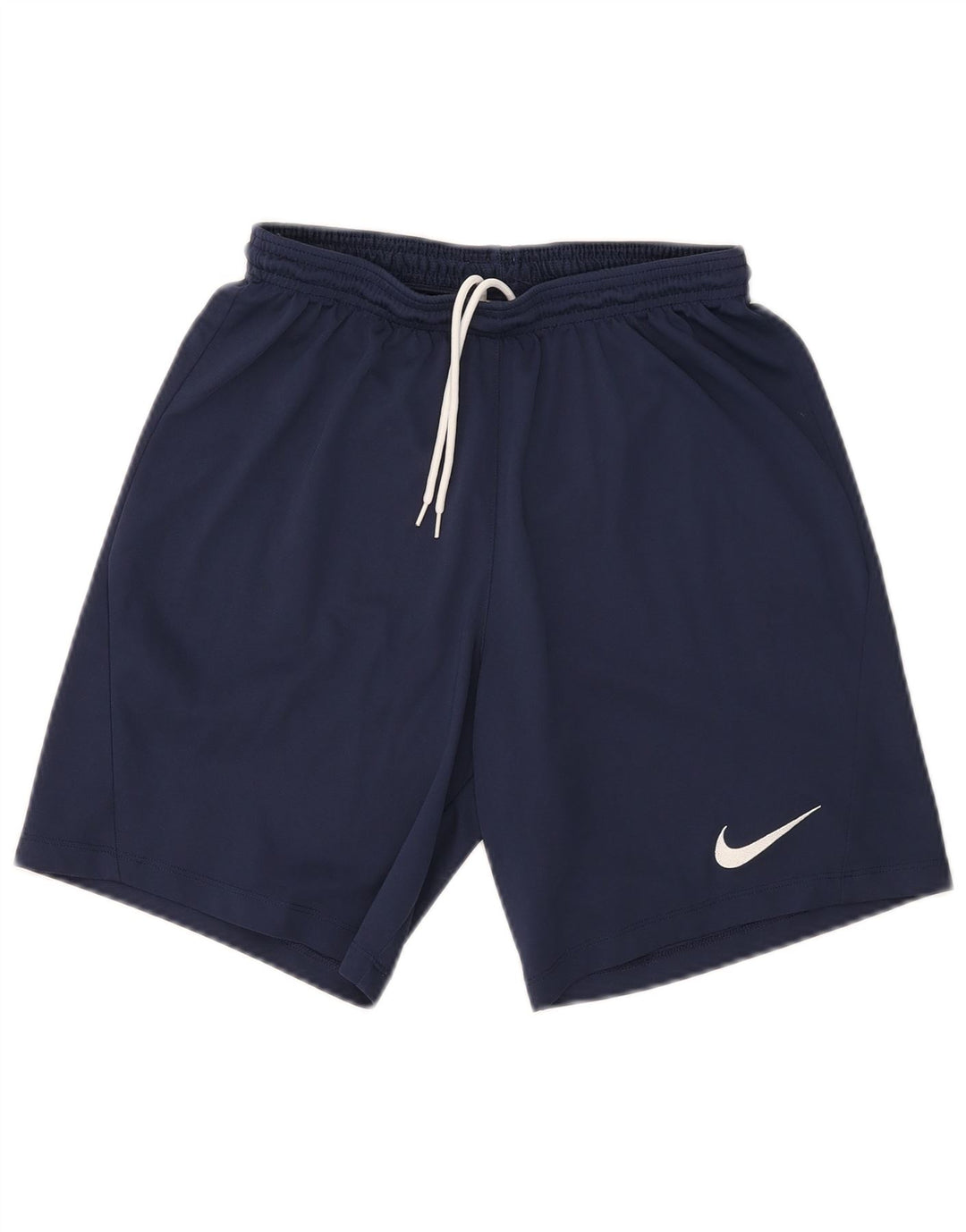 Pantalones cortos deportivos Nike Dri Fit para hombre Poliéster azul marino mediano