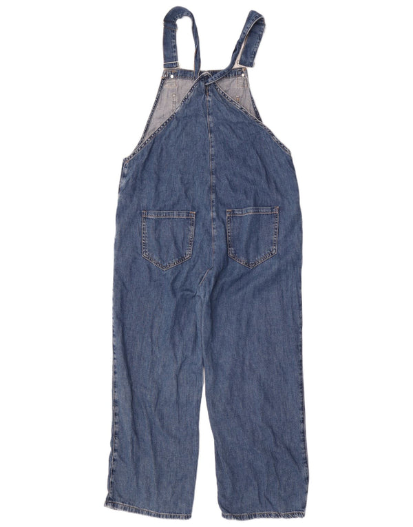 Zara Mujer Peto Jeans Grande W30 L25 Algodón Azul