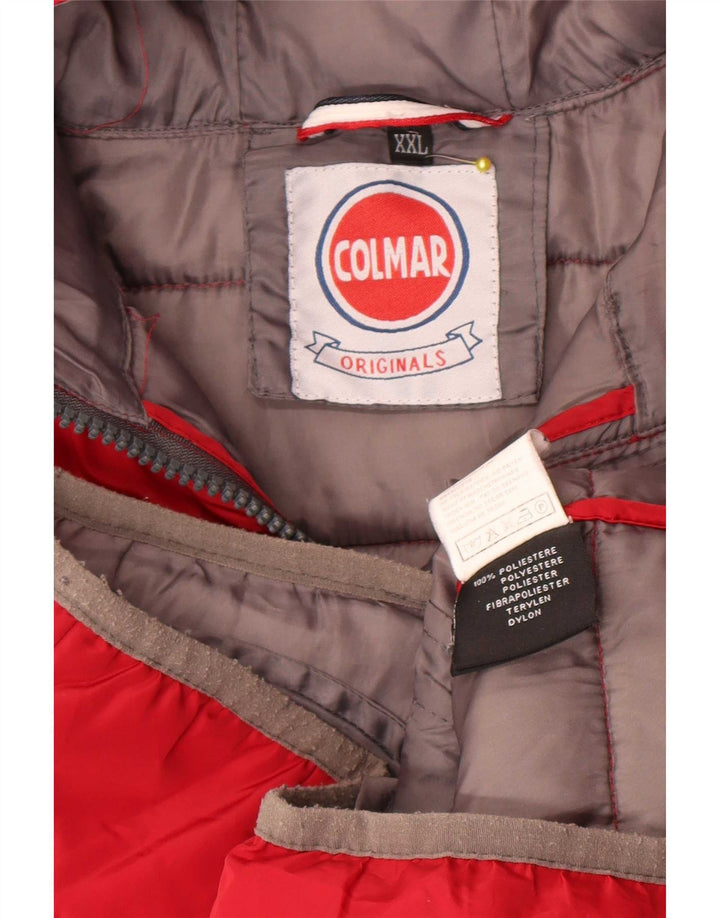 Colmar Chaqueta acolchada con capucha para niño 15-16 años 2XL Rojo Poliéster