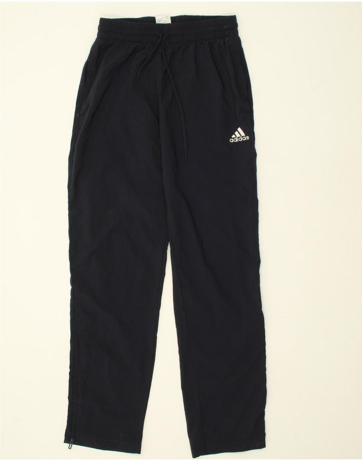 ADIDAS Mens Tracksuit Trousers Small  Navy Blue Polyester Vintage Adidas and Second-Hand Adidas from Messina Hembry 