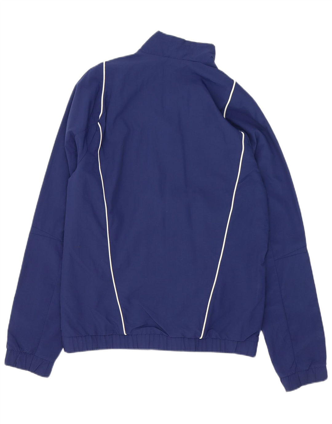 Adidas Mens Italia Graphic Chándal Top Chaqueta Pequeña Azul Marino Poliéster