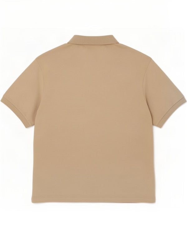 Polo Kappa Hombre Grande Beige Algodón