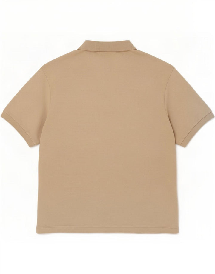 Polo Kappa Hombre Grande Beige Algodón