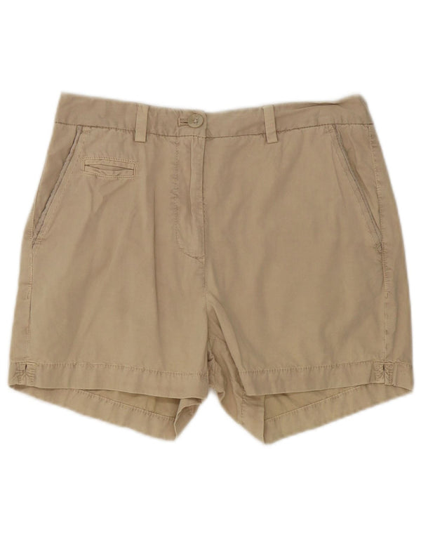 Marks & Spencer Pantalones cortos chinos para mujer UK 8 Small W28 Algodón beige