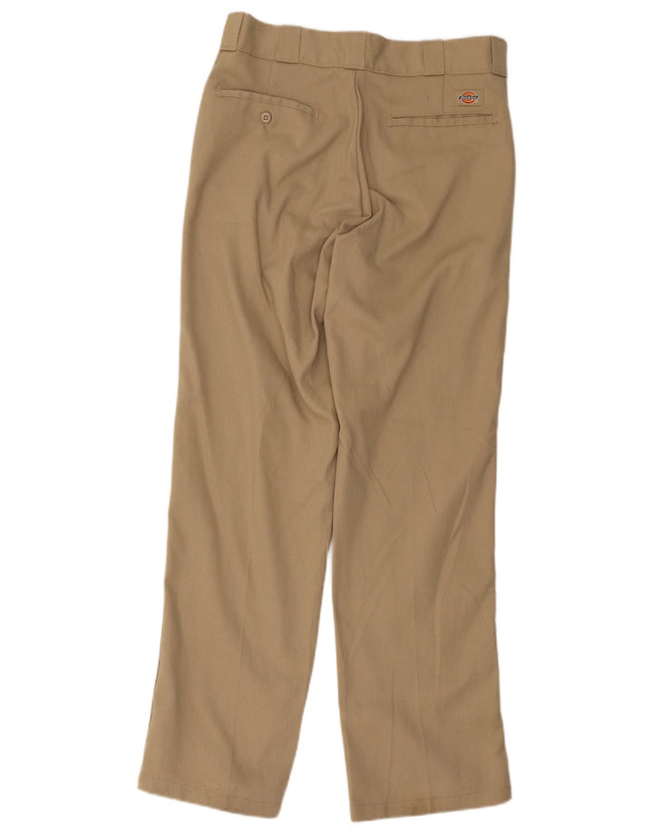 Dickies Hombre 874 Pantalón chino recto W32 L32 Poliéster beige