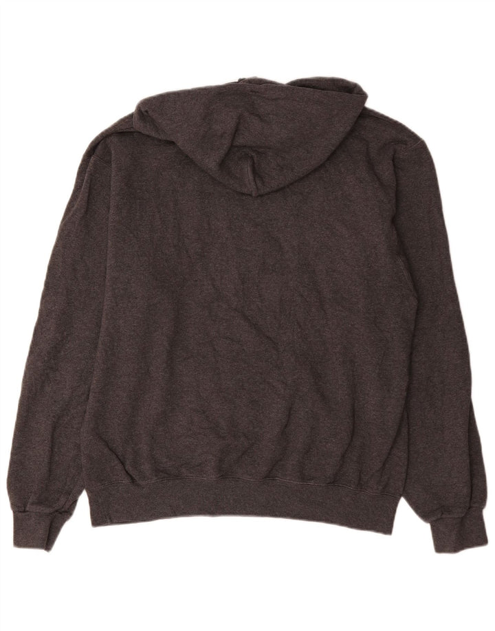 Champion Clemson Graphic Sudadera con capucha de algodón gris medio para hombre