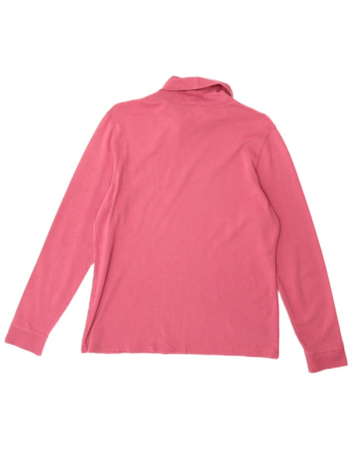L.L.Bean Top Mujer Manga Larga UK 44 Rosa Medio