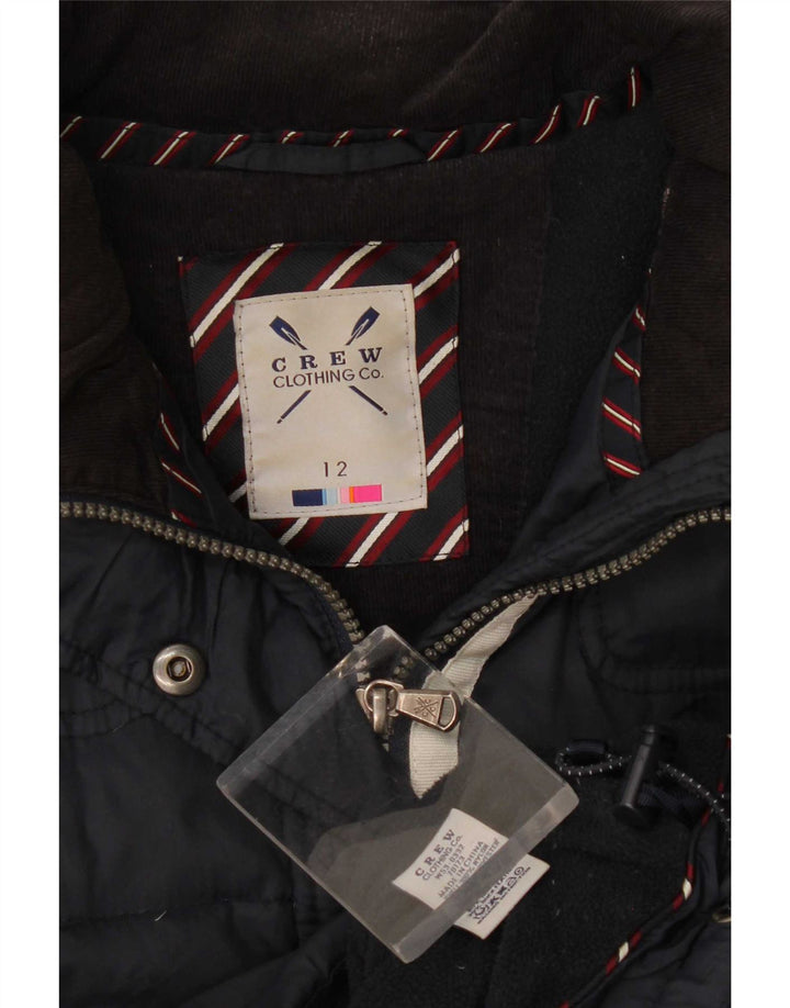 Crew Clothing Chaleco acolchado para mujer UK 40 Mediano Azul marino Poliéster
