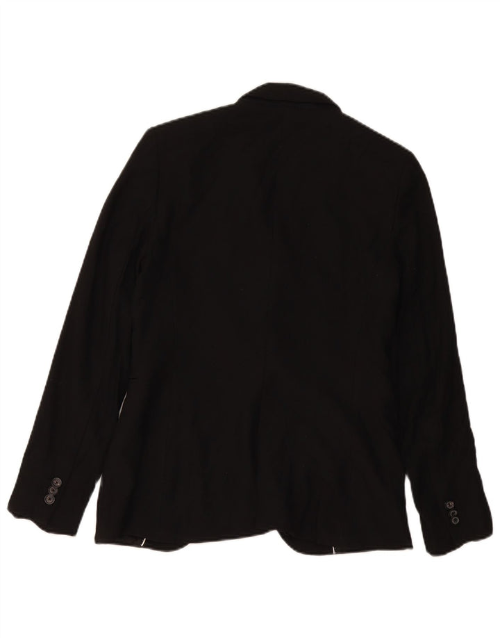 Massimo Dutti Chaqueta Blazer De 1 Botón Para Mujer EU 38 Small Negro