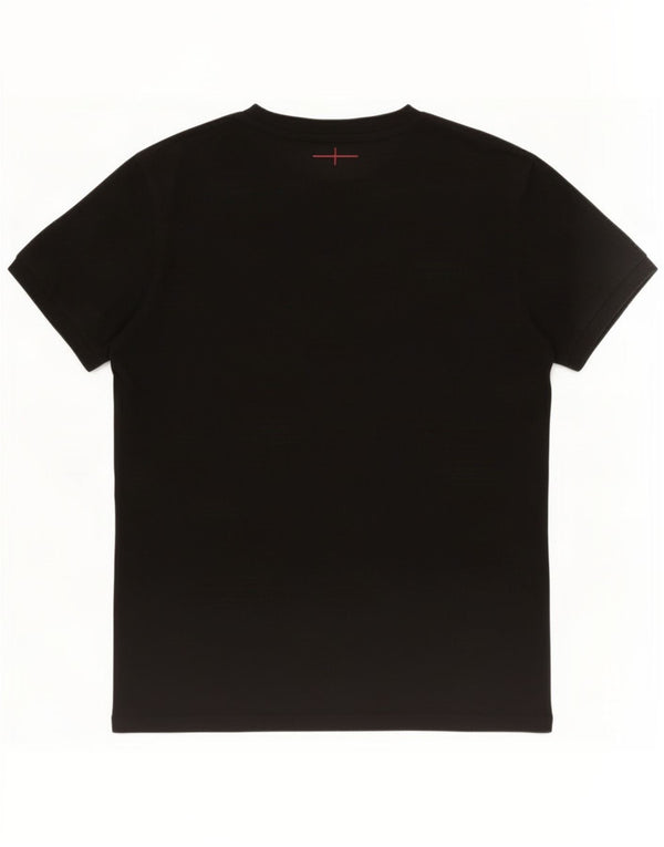 Umbro Camiseta gráfica para mujer Top UK 12 Medium Black Cotton