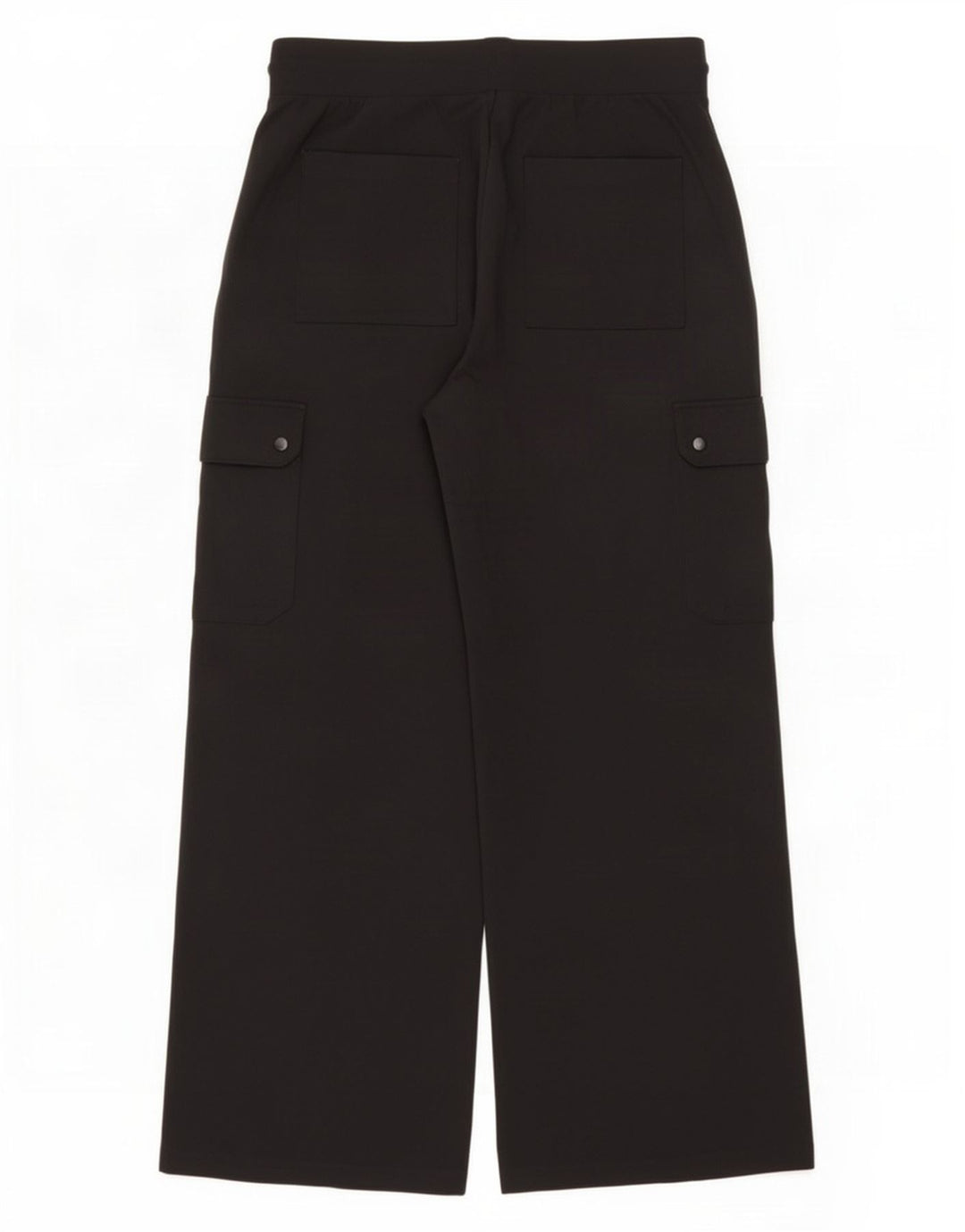 Marks & Spencer Pantalones de chándal cargo para mujer UK 44 Large Viscosa negra