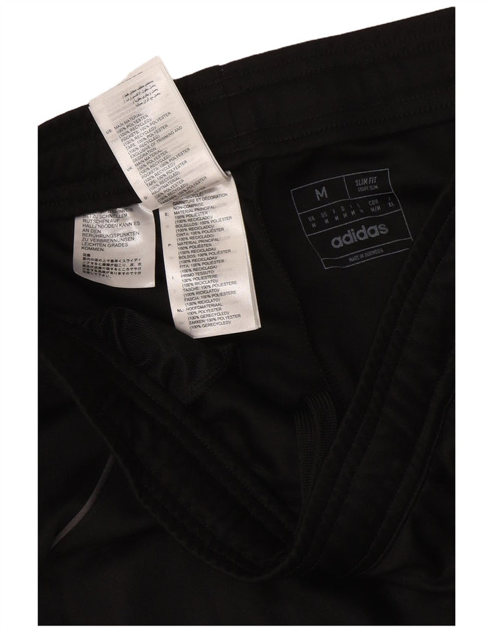 Adidas Hombre Aeroready Slim Fit Pantalones De Chándal Mediano Negro Poliéster