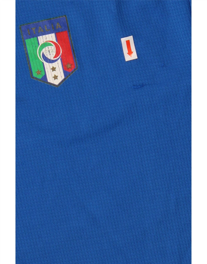Camiseta Puma Italia Graphic para hombre, talla grande, color azul