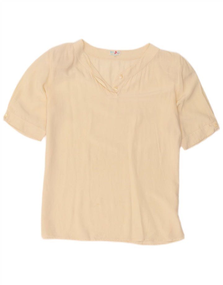 Blusa para mujer Balloon Top EU 38 Seda beige medio