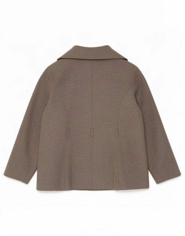 Marks & Spencer Chaqueta Bomber Portfolio para Mujer UK 18 XL Gris Lana Nueva