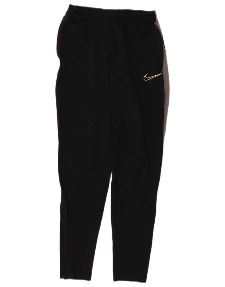 Nike - Pantalones de chándal Dri Fit para hombre (talla pequeña), color negro, poliéster