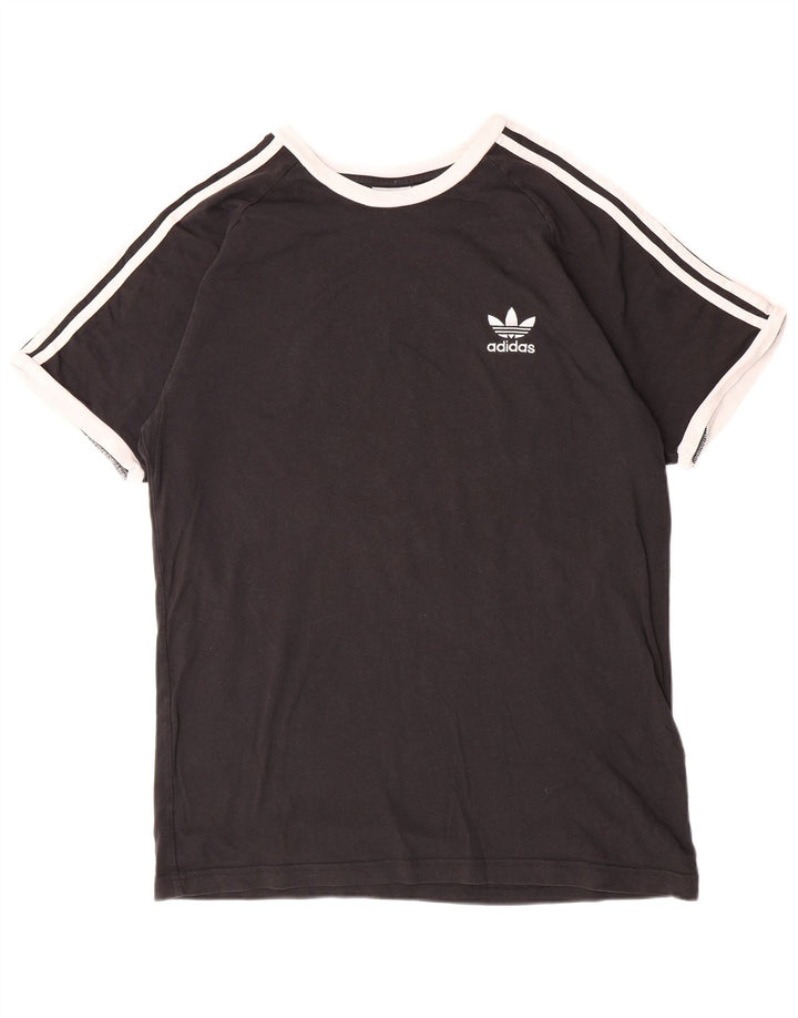 ADIDAS Camiseta Hombre Top Grande Algodón Negro