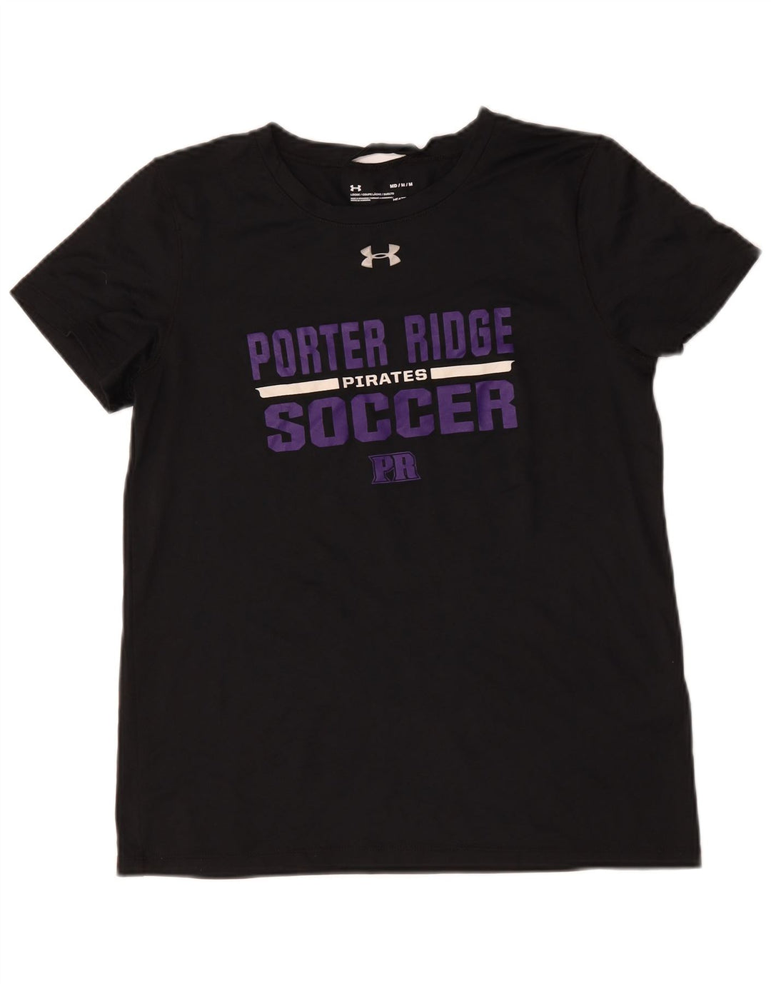 Under Armour - Camiseta gráfica para mujer, talla 40, talla M, color negro