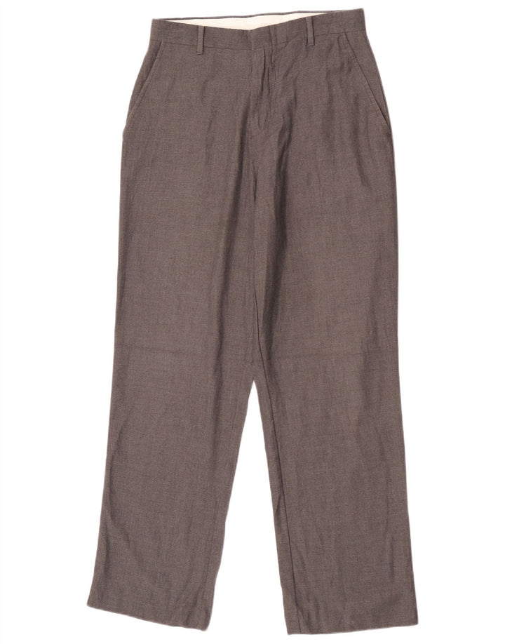Chaps Pantalones chinos rectos para niños 15-16 años W28 L30 Poliéster gris