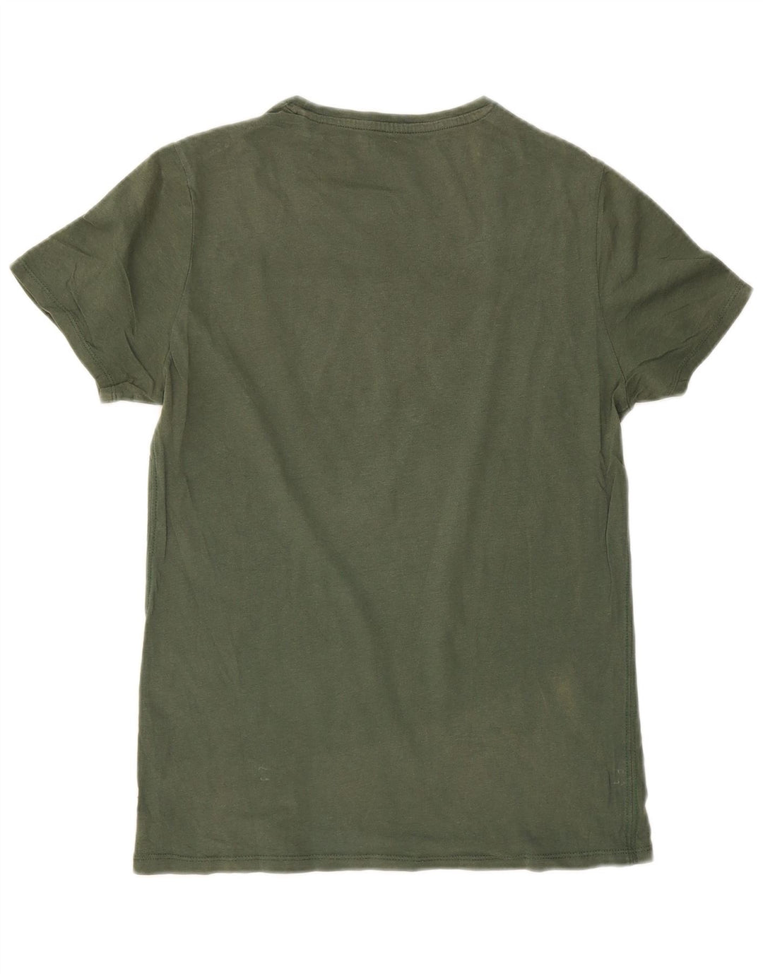 Guess Hombre Camiseta Gráfica Top XS Verde