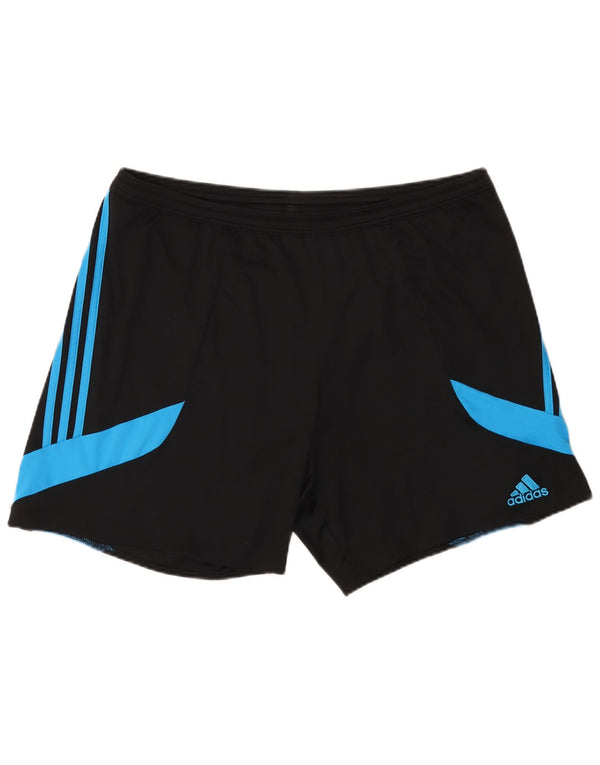 Adidas Mens Climalite Sport Shorts XL Negro Colorblock Poliéster
