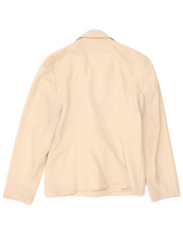ALLUMETTE AC. Paris - Chaqueta tipo blazer con doble botonadura para mujer, talla 40, color beige medio