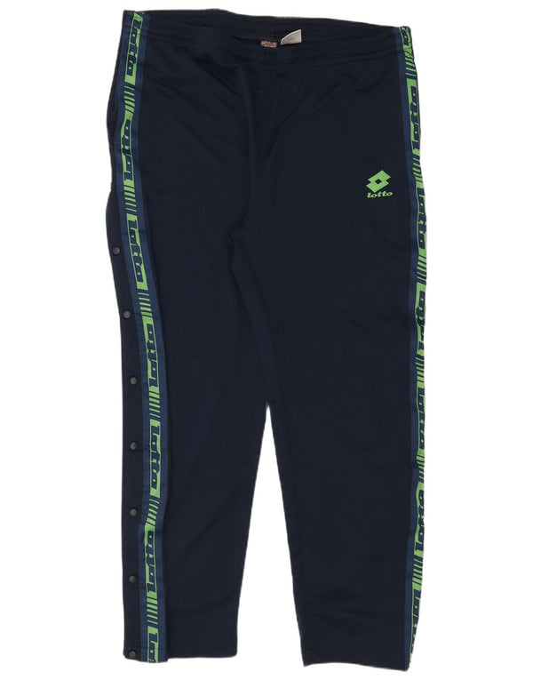 Lotto Pantalones De Chándal Gráficos Para Hombre UK 42/44 Large Azul Marino