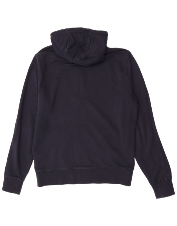 Tommy Hilfiger Suéter con capucha y cremallera de ajuste regular con capucha para hombre Grande Azul marino