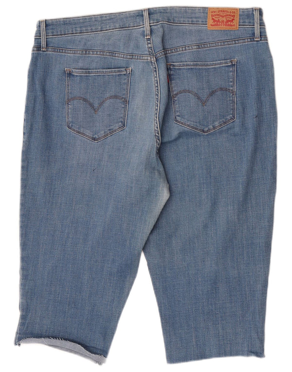 Levi's Bermudas 311 para mujer, pantalones cortos vaqueros US 20 2XL W40 algodón azul