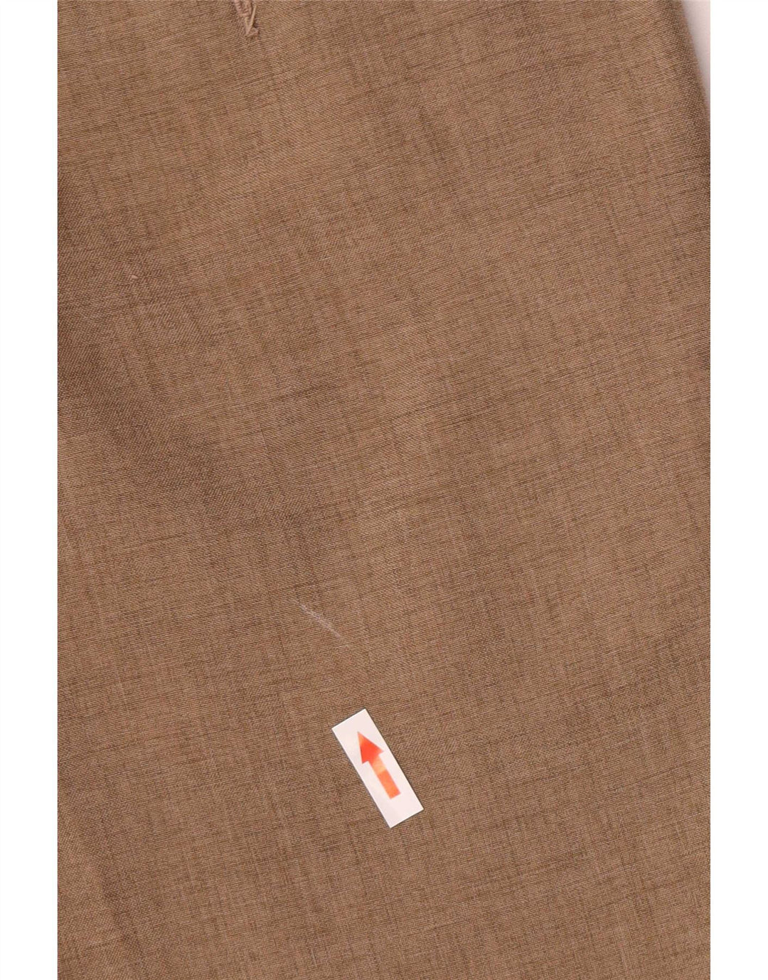 MARKS & SPENCER Pantalón de traje recto para hombre W38 L31 Poliéster beige