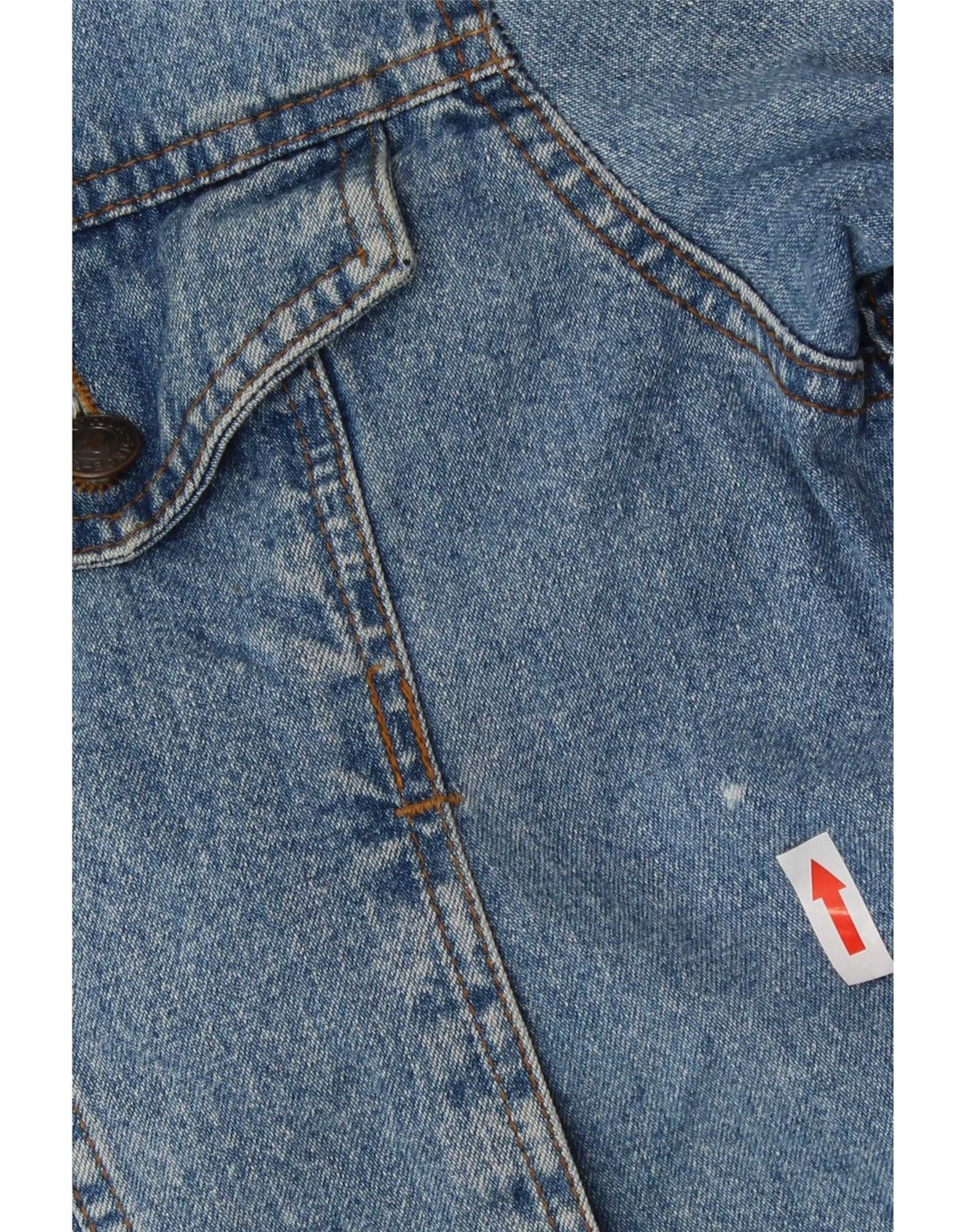 Invicta Chaqueta vaquera para hombre Reino Unido 40 Algodón azul grande