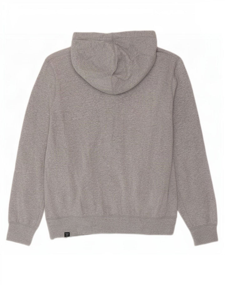 Jordan Hombre Sudadera Con Capucha Gráfica Jersey De Algodón Moteado Gris Medio