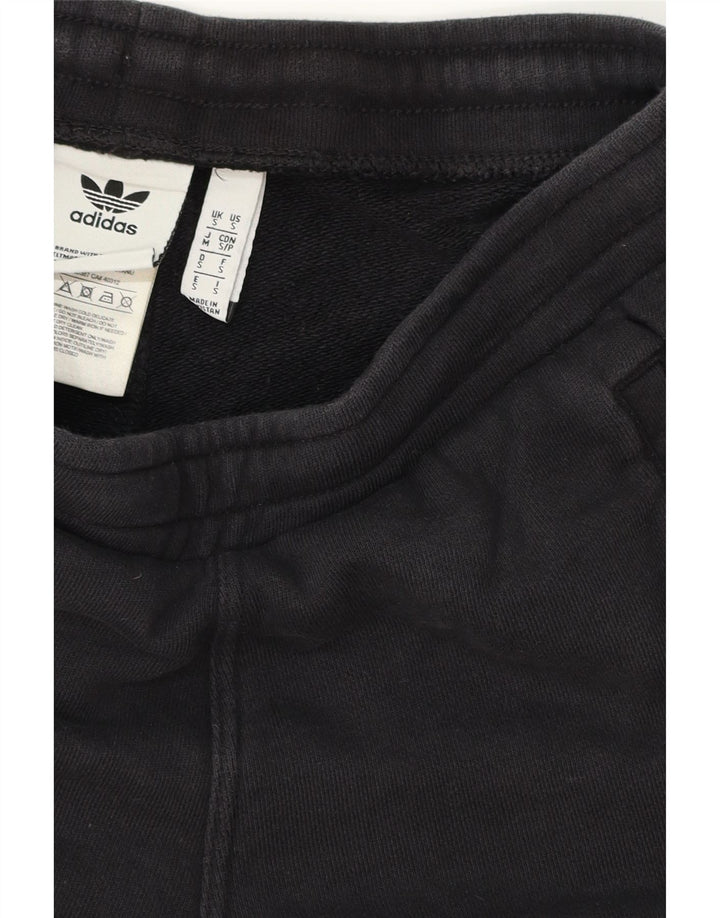 ADIDAS Pantalones cortos deportivos para hombre pequeño algodón negro