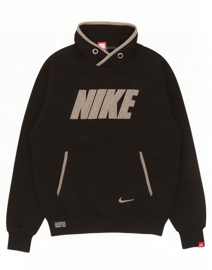 Nike Mens Graphic Sudadera Jumper Pequeño Negro
