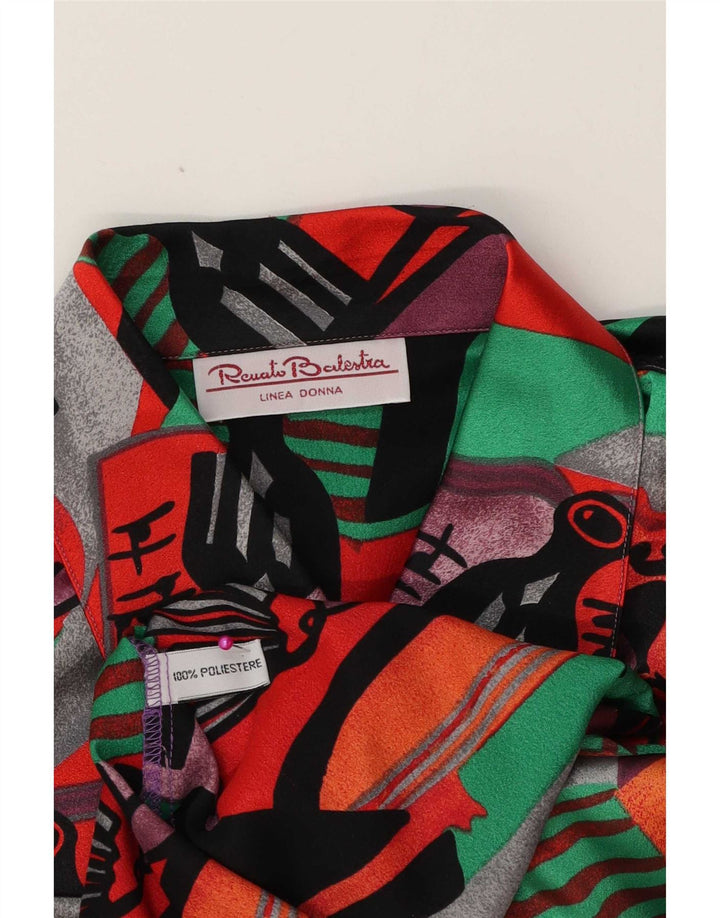 Renato Balestra Camisa para mujer Reino Unido 40 Grande Multicolor Geométrico