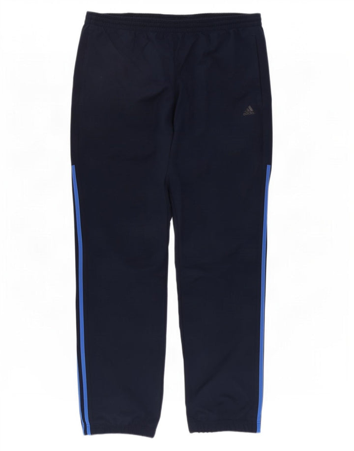 Adidas - Pantalón de chándal para hombre, talla grande, azul marino