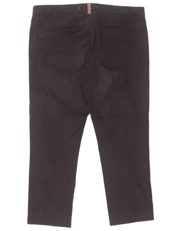 Slam Pantalones casuales delgados para hombre IT 54 2XL W38 L27 Azul marino Algodón