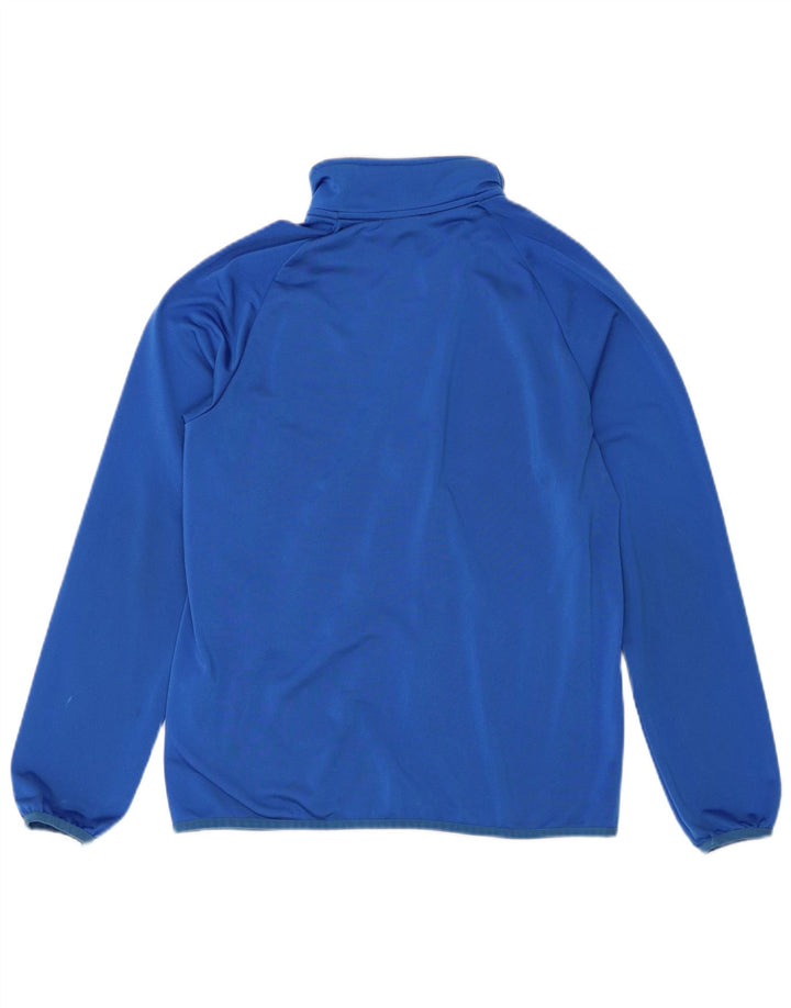 Adidas - Chaqueta de chándal para niño, 13-14 años, color azul, poliéster