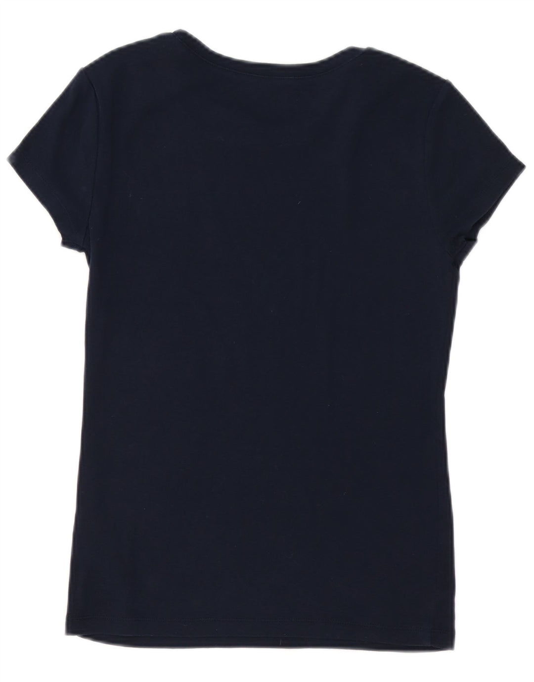TOMMY HILFIGER Camiseta para mujer Top UK 12 Medium Azul marino Algodón