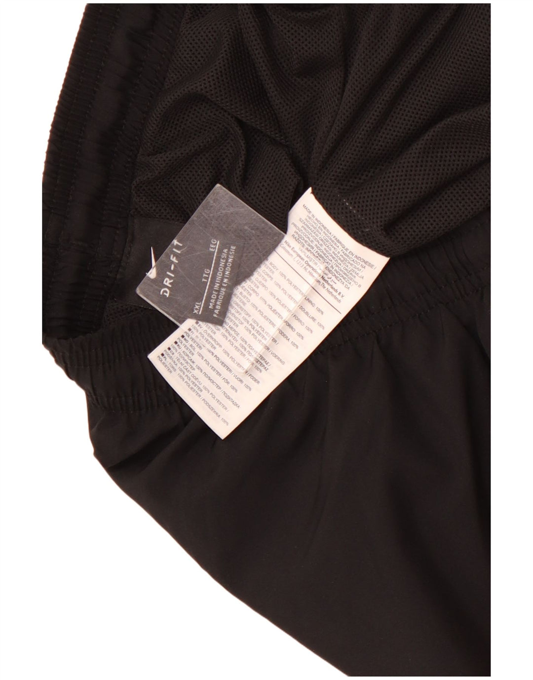 NIKE Hombre Dri Fit Chándal Pantalones Joggers 2XL Negro Poliéster