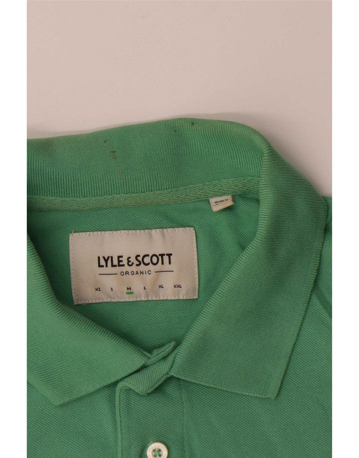 Lyle & Scott Polo Hombre Algodón Verde Medio