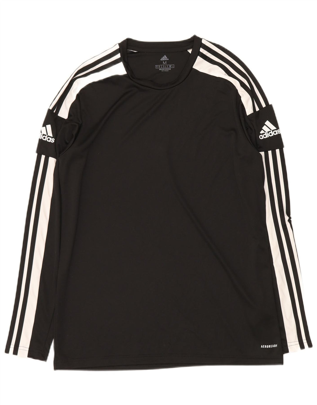 Adidas Hombre Aeroready Top Manga Larga Poliéster Negro Mediano