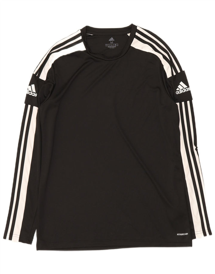 Adidas Hombre Aeroready Top Manga Larga Poliéster Negro Mediano
