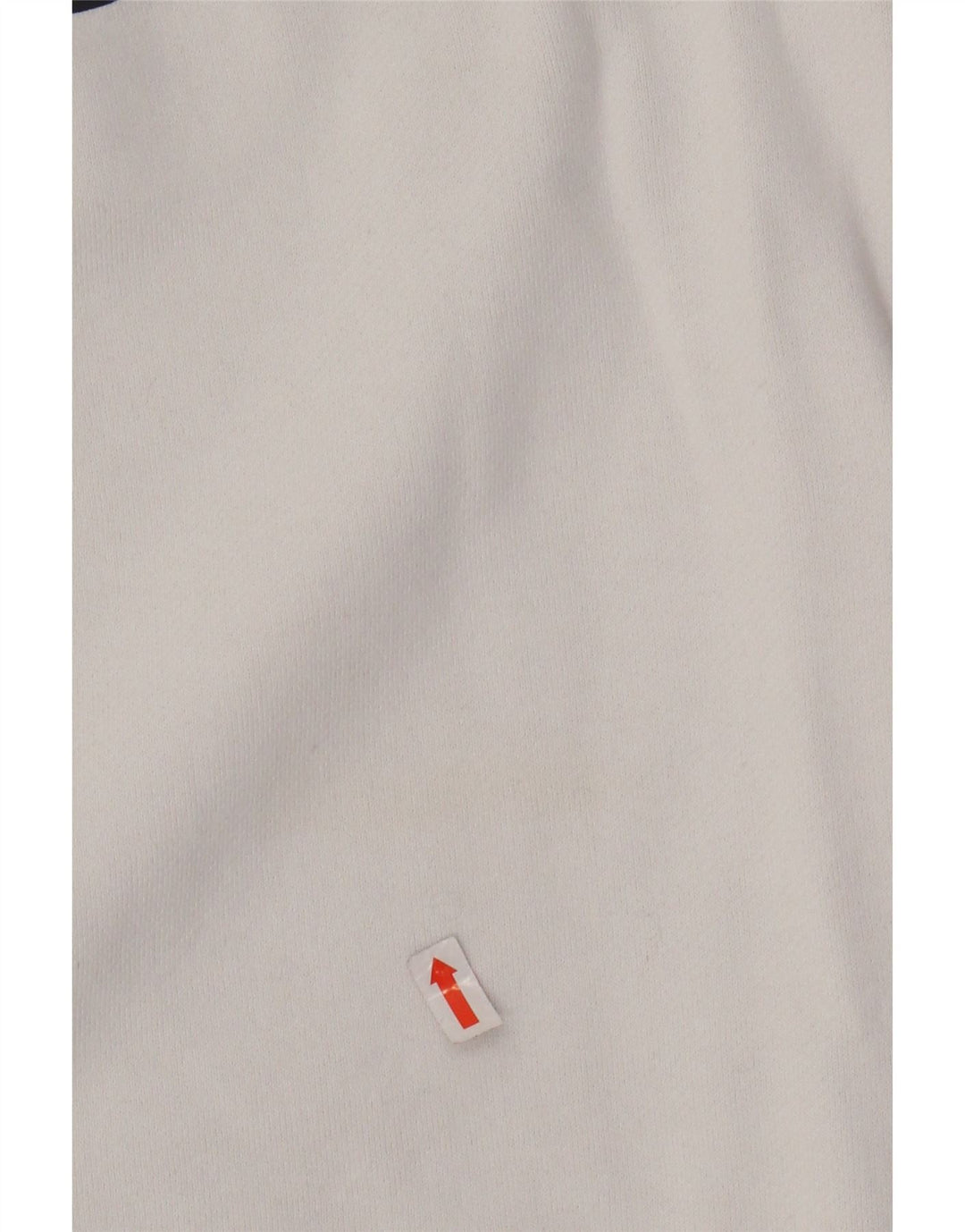 ELLESSE Sudadera con gráfico extragrande para mujer UK 8 Small White
