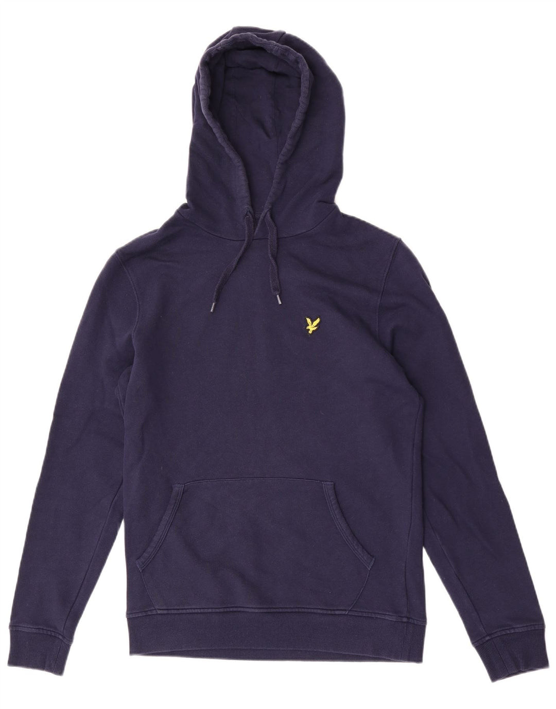 Lyle & Scott - Sudadera con capucha para hombre, talla pequeña, algodón azul marino