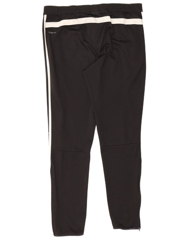 Adidas Climacool - Pantalón de chándal para hombre, tamaño grande, color negro, poliéster