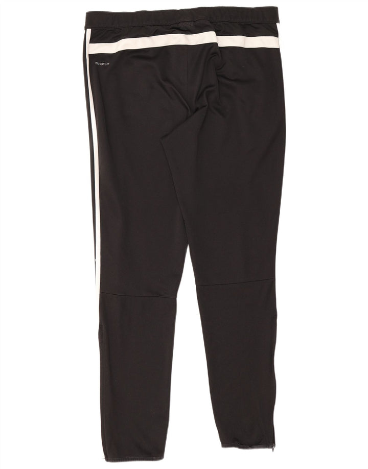 Adidas Climacool - Pantalón de chándal para hombre, tamaño grande, color negro, poliéster