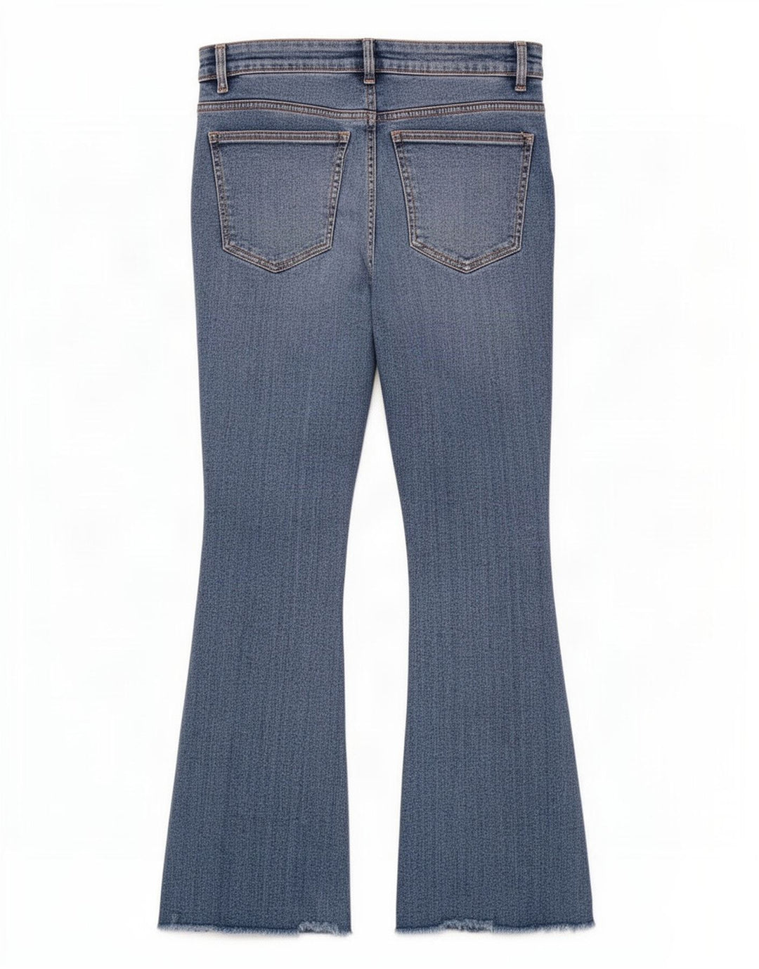 Zara Vaqueros Acampanados Mujer EU 36 XS W26 L25 Azul