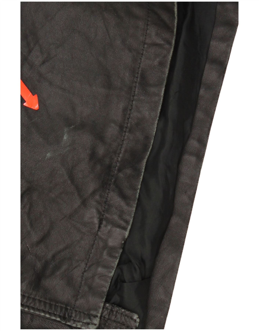 Bizzarro Chaqueta tipo blazer de 3 botones para hombre IT 54 2XL Cuero negro