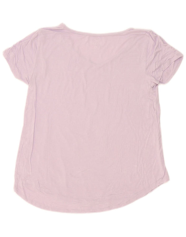 Camiseta Hollister Mujer Top UK 44 Medio Púrpura